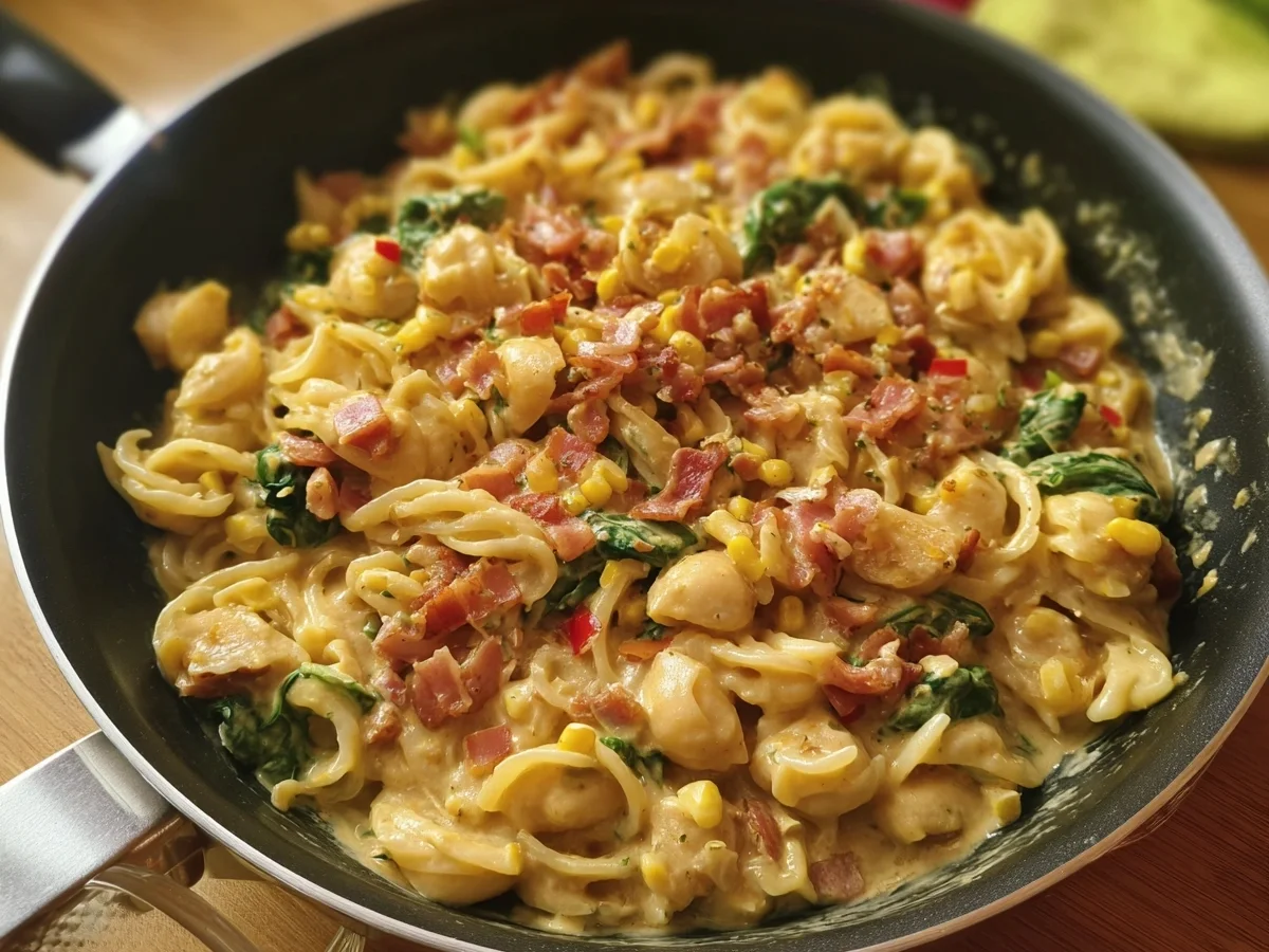 Cremige Feierabendpasta: Schnell in 30 Min. - Beitragsbild