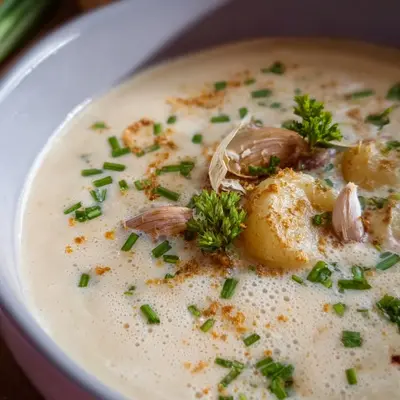 Cremige Knoblauch Suppe: Einfaches & Wärmendes Rezept