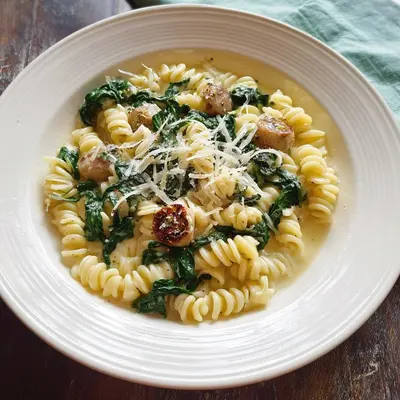 Cremige Spinat-Sahne-Pasta: Schnell & Lecker
