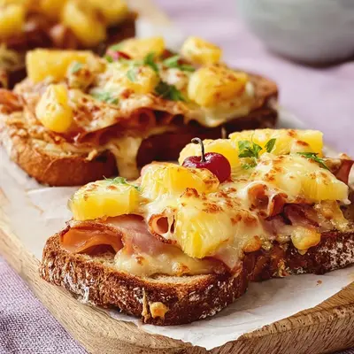 Edel-Toast-Hawaii: Klassischer Snack schnell zubereitet