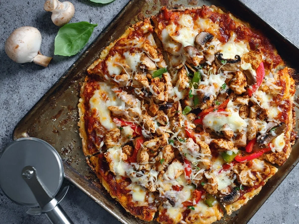 Fitness-Pizza mit Skyr: Proteinreich & schnell gemacht - Beitragsbild