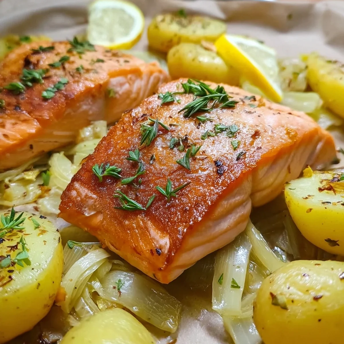 Gebratenes Seelachsfilet mit Kartoffeln: Gesund & Lecker