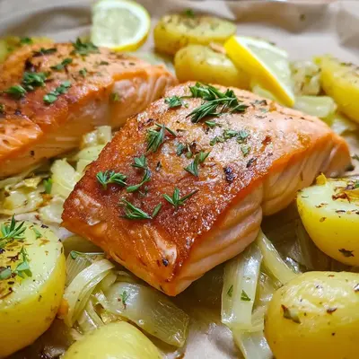 Gebratenes Seelachsfilet mit Kartoffeln: Gesund & Lecker