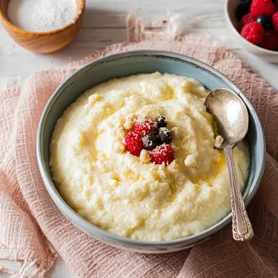 Gesunder Protein Grießpudding: Zuckerfrei & Eiweißreich