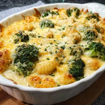Gnocchi Brokkoli-Auflauf: Cremig, schnell & vegetarisch