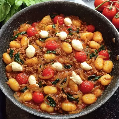 Gnocchi Hackfleisch Pfanne: Gesund, einfach & lecker