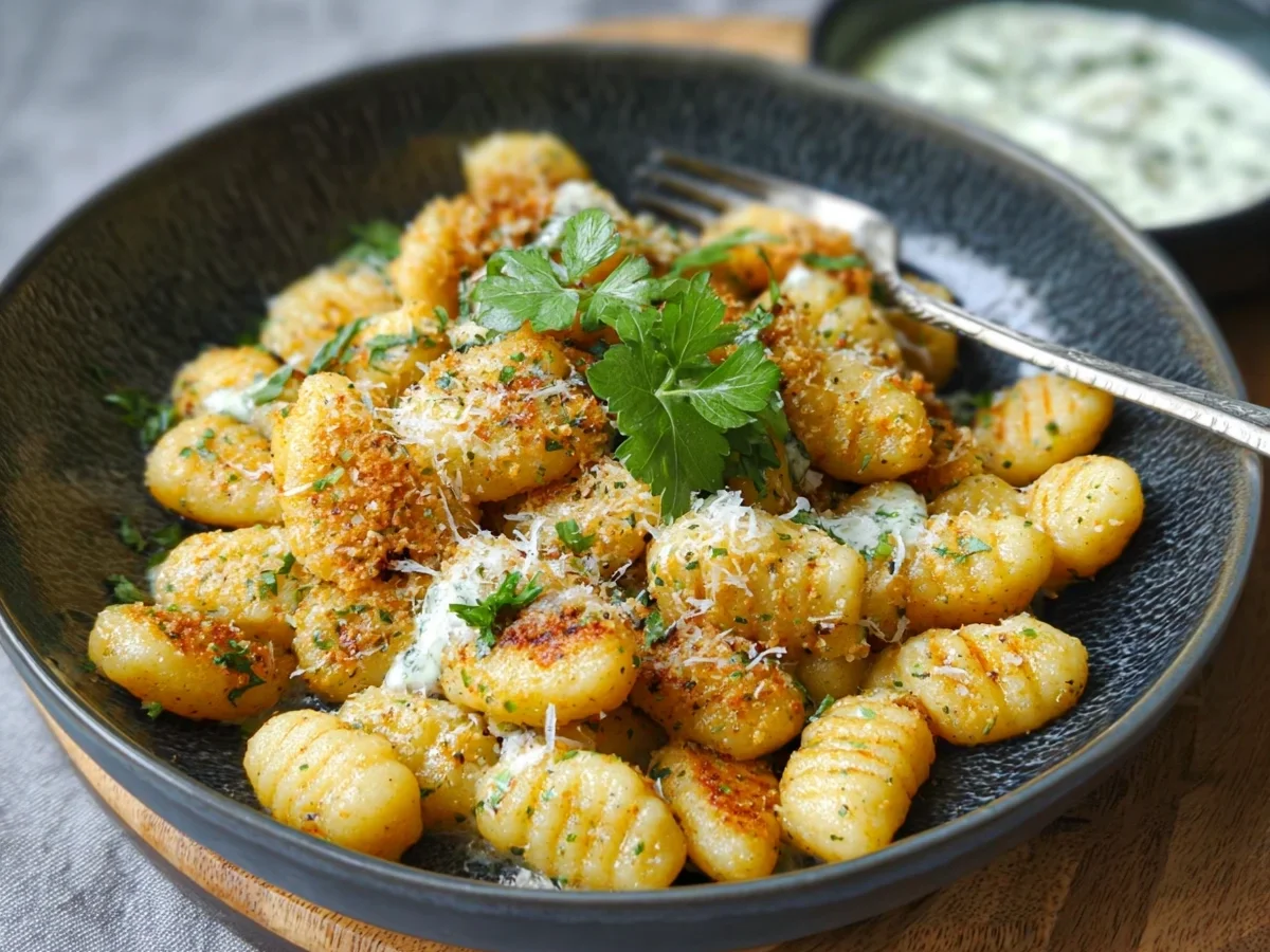Knusprige Gnocchi aus der Heißluftfritteuse: Schnell & Lecker - Beitragsbild
