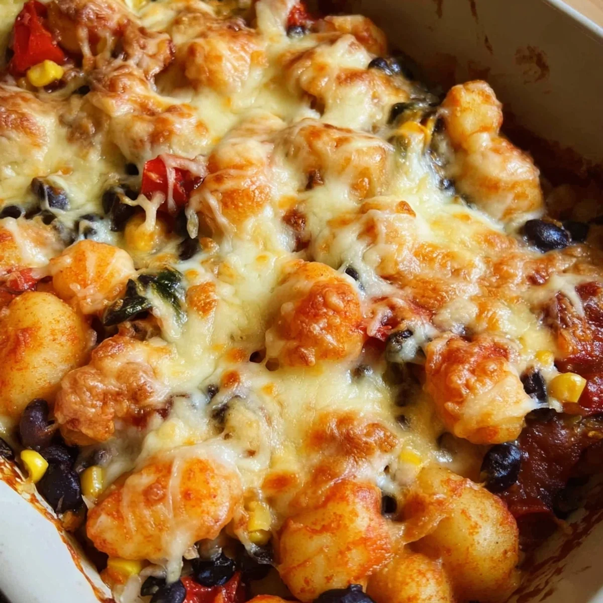 Mexikanischer Gnocchi Auflauf: Schnell & einfach vegetarisch