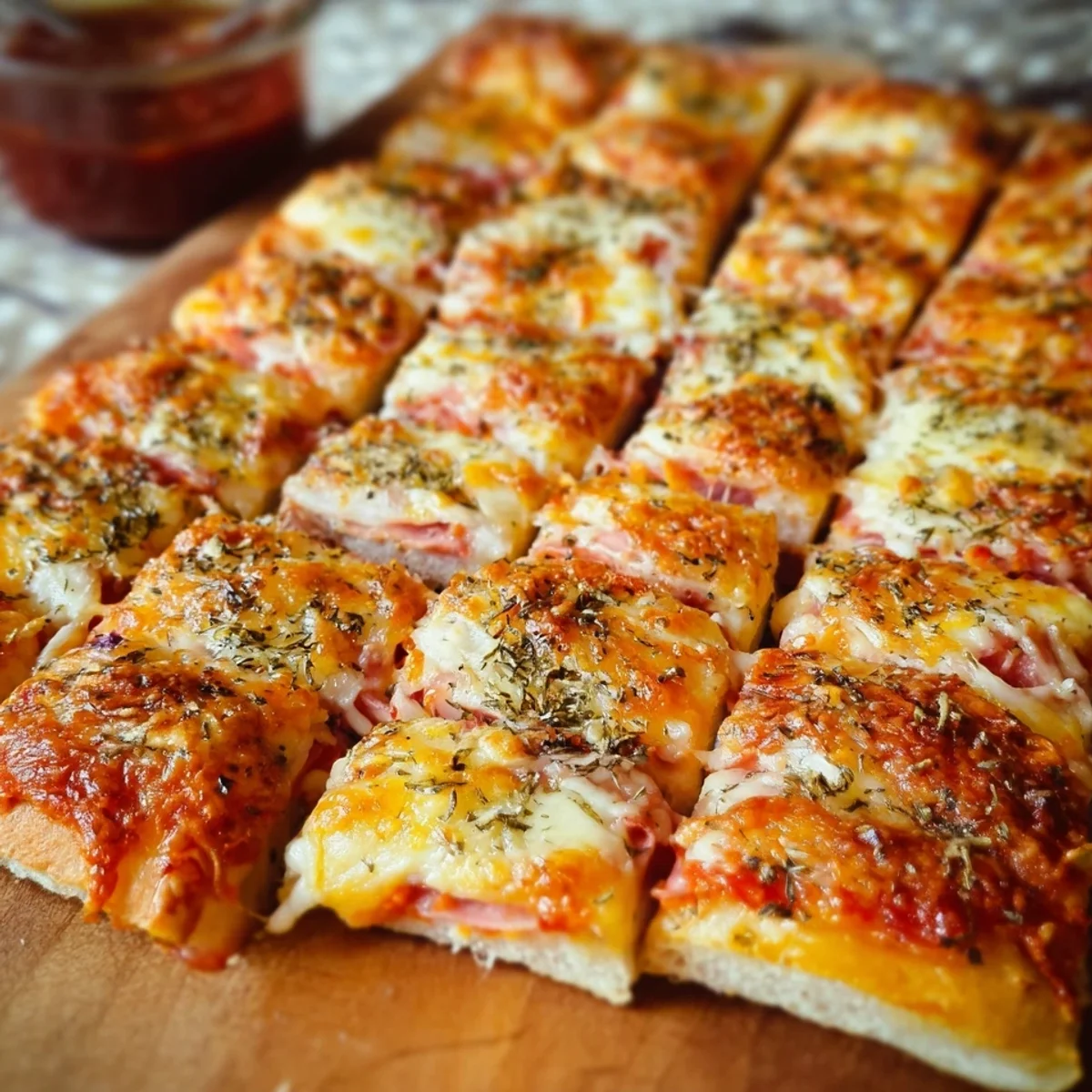 Pizza Zupfbrot: Schneller, würziger Party-Snack