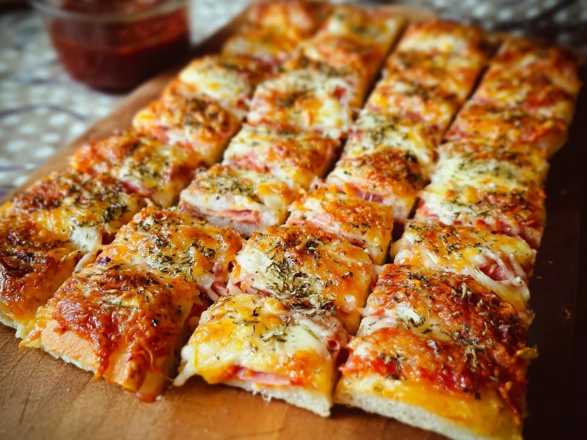 Pizza Zupfbrot: Schneller, würziger Party-Snack - Beitragsbild
