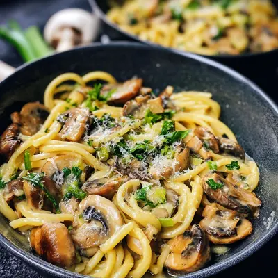 Schnelle Pilzpasta: Cremiges Feierabendgericht in 20 Minuten