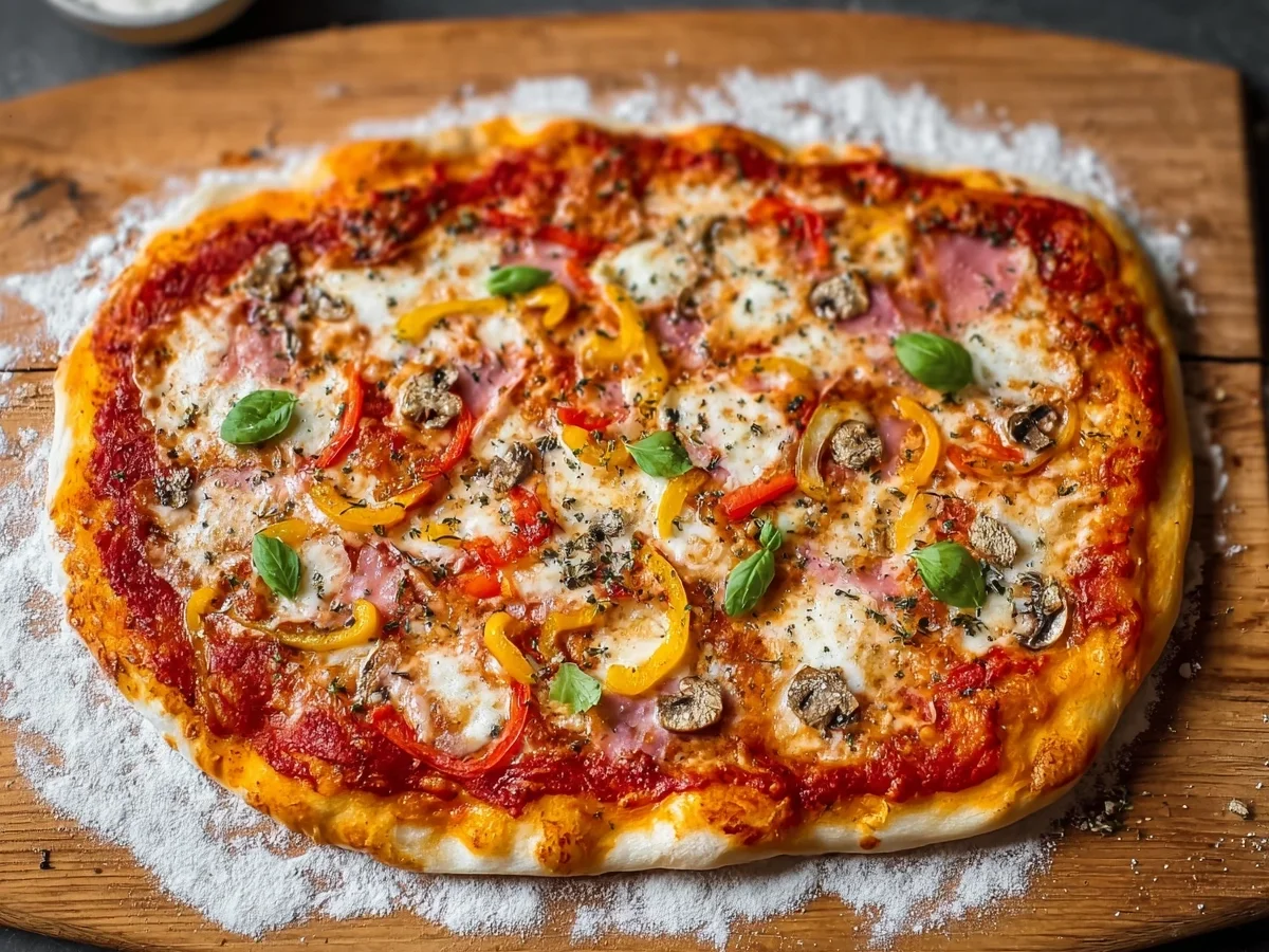 Skyr Pizza: Einfach, proteinreich & schnell gemacht - Beitragsbild