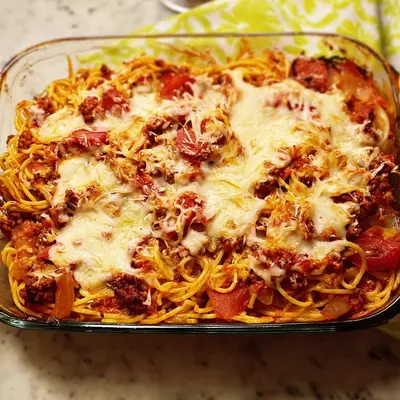 Spaghetti Gratin: Null-Aufwand Rezept für jeden Tag