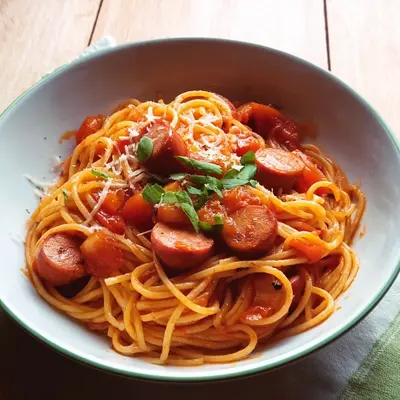 Spaghetti mit Würstchen: Kinderleichtes Lieblingsgericht